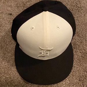 Fear of God x New Era Fitted Hat Black/Cream Size 7 1/2
